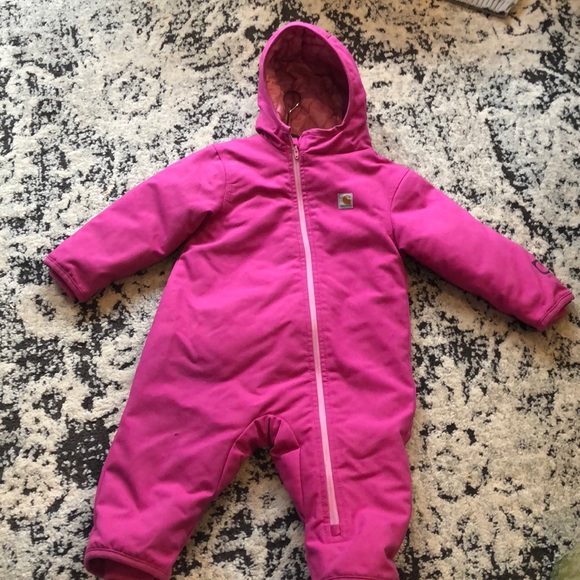 carhartt baby girl snowsuit